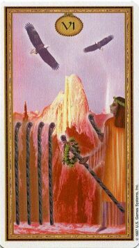 6 of Wands