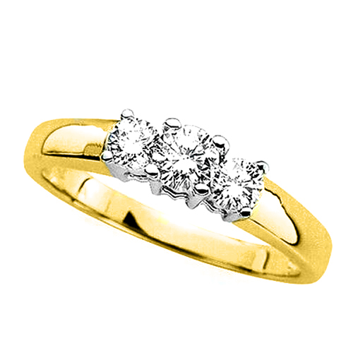 3 Diamond Anniversary Band 1 7/8 ct. in 14K Yellow Gold
